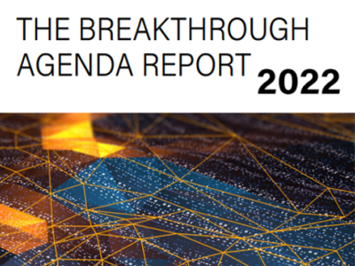 Breakthrough Agenda Report 2022 