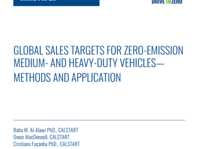 Global Sales Targets for Zero-Emission Medium and Heavy-Duty Vehicles - Methods and Application