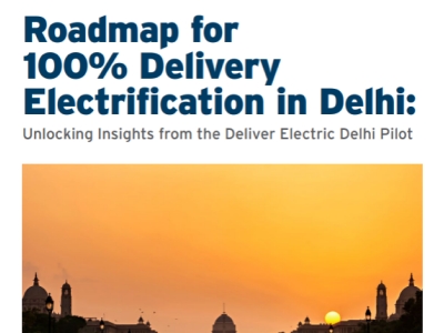 Roadmap for 100% Delivery Electrification in Delhi 